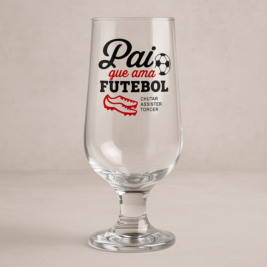 Taça de Vidro para Chopp Blumenau 310ml Colorida