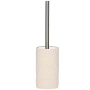 Escova sanitária de poliresina Brisa off white 37x09 cm