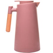 Garrafa térmica Escandinávia com cabo de madeira 1L