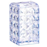 Porta escova em acrílico Diamante geométrico 06x11 cm