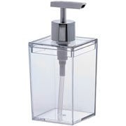Porta sabonete líquido Quadratta cristal 16 cm