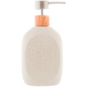 Porta Sabonete Líquido Cerâmica Granilite Branco 430ml