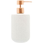Porta sabonete líquido em cerâmica Granilite clean branco