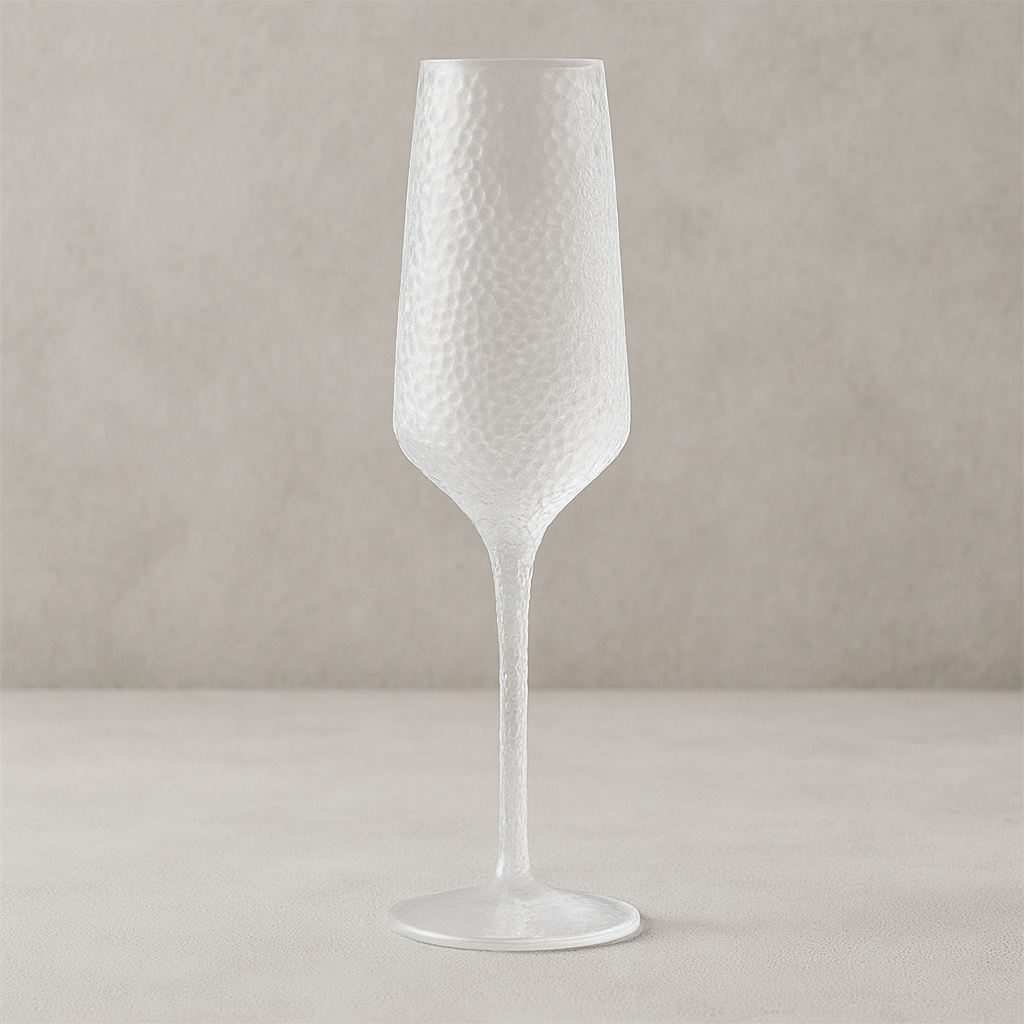 Taça de Acrílico para Champanhe Bolhas 250 ml