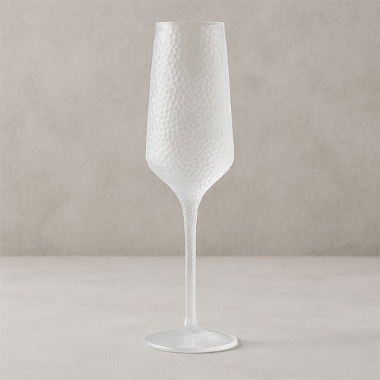Taça de Acrílico para Champanhe Bolhas 250 ml