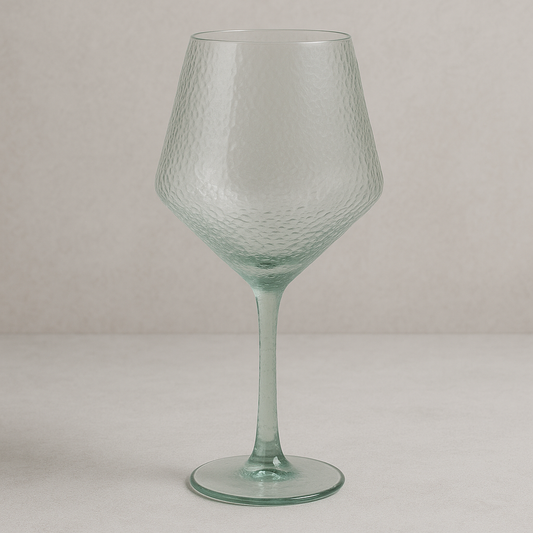 Taça de Acrílico Verde para Vinho 530ml