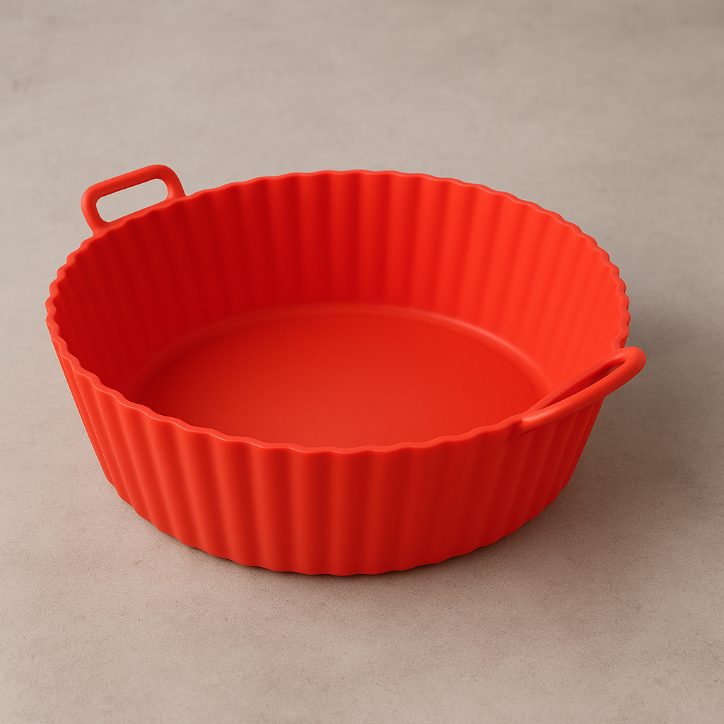 Forma de Silicone para Air Fryer Redonda 22cm