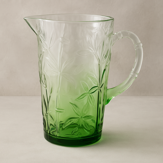 Jarra de Acrílico Bambu Verde 2 Litros
