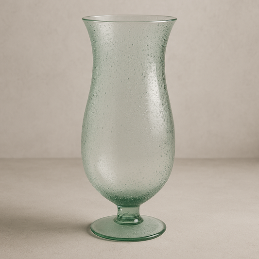 Taça de Acrílico Longa Bolhas Verde 630 ml