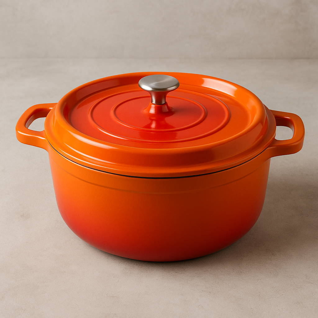 Caçarola Hércules Cerâmica 4.3L Laranja