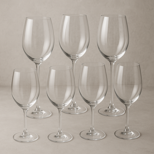 Jogo de Taças de Cristal Bohemia para Vinho 580 ml 6 Peças