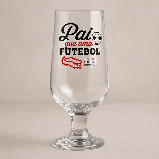 Taça de Vidro para Chopp Blumenau 310ml Colorida