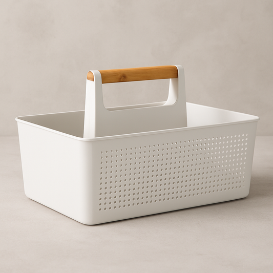 Organizador Multiuso Flow Branco 22x34 cm