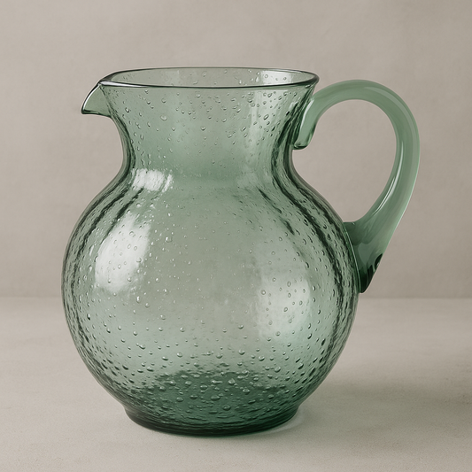 Jarra de Acrílico Bolhas Verde 2,3 Litros
