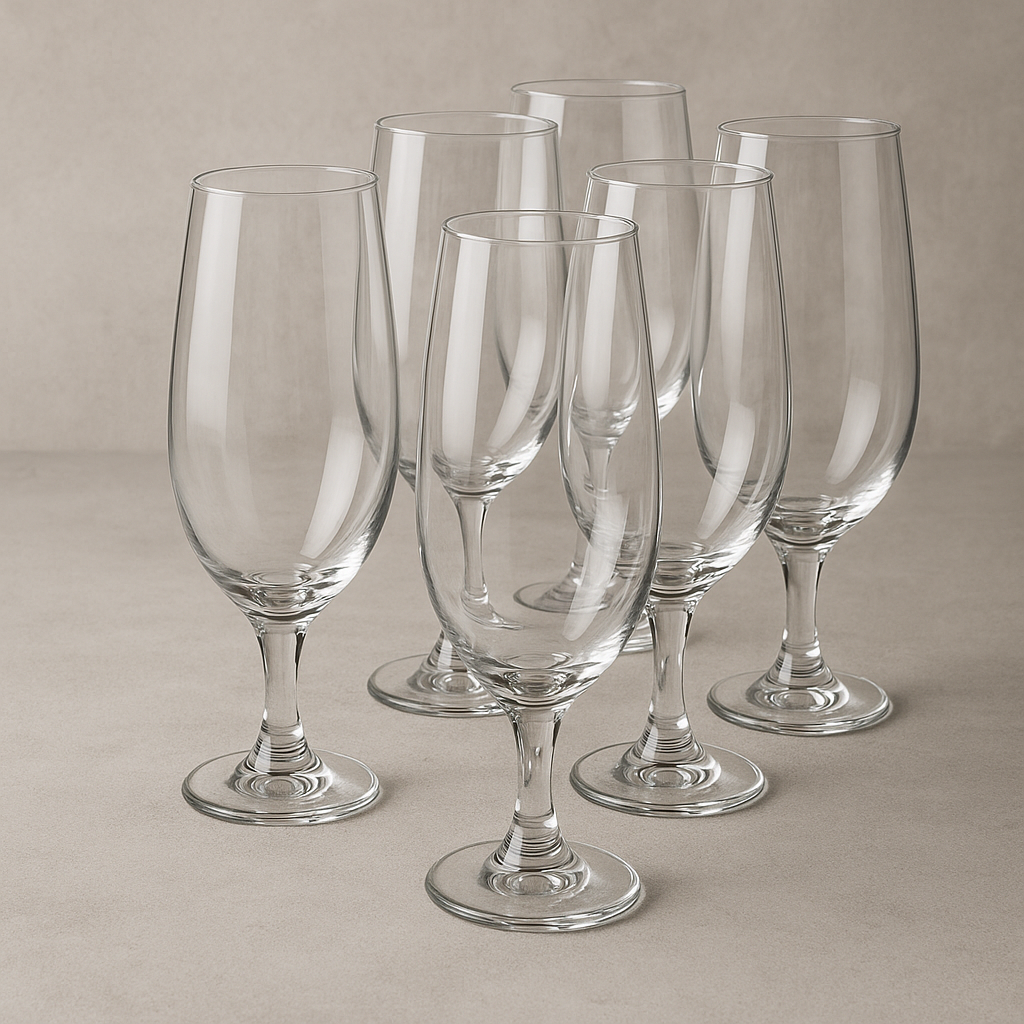 Jogo de Taças de Cristal Bohemia Gastro 380 ml 06 peças