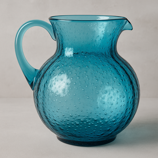 Jarra de Acrílico Bolhas Azul 2,3 Litros