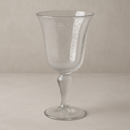 Taça de Acrílico Bolhas 310 ml Transparente