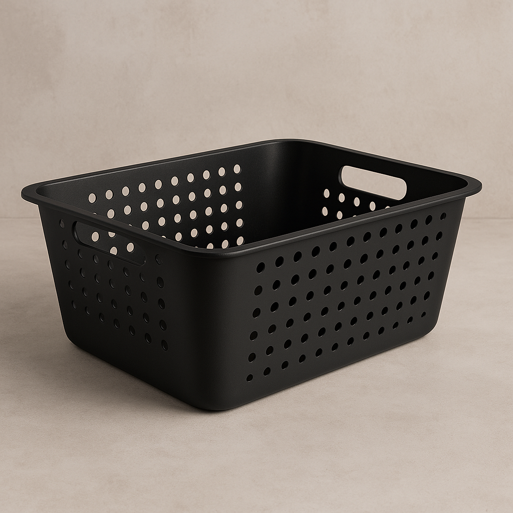 Cesta Organizadora Preta 41x31 cm