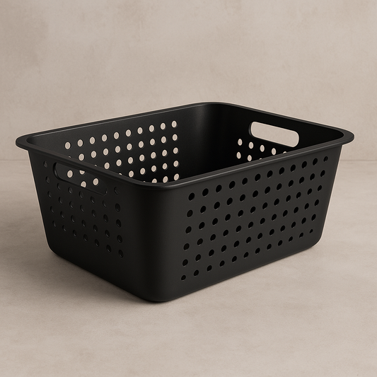 Cesta Organizadora Preta 41x31 cm