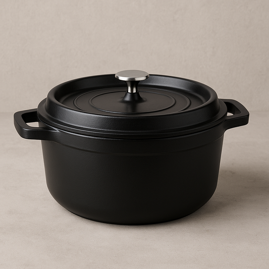 Caçarola Antiaderente Cerâmico Preta 4.3L